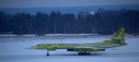 Заново собранный стратегический ракетоносец Ту-160М совершил первый полет